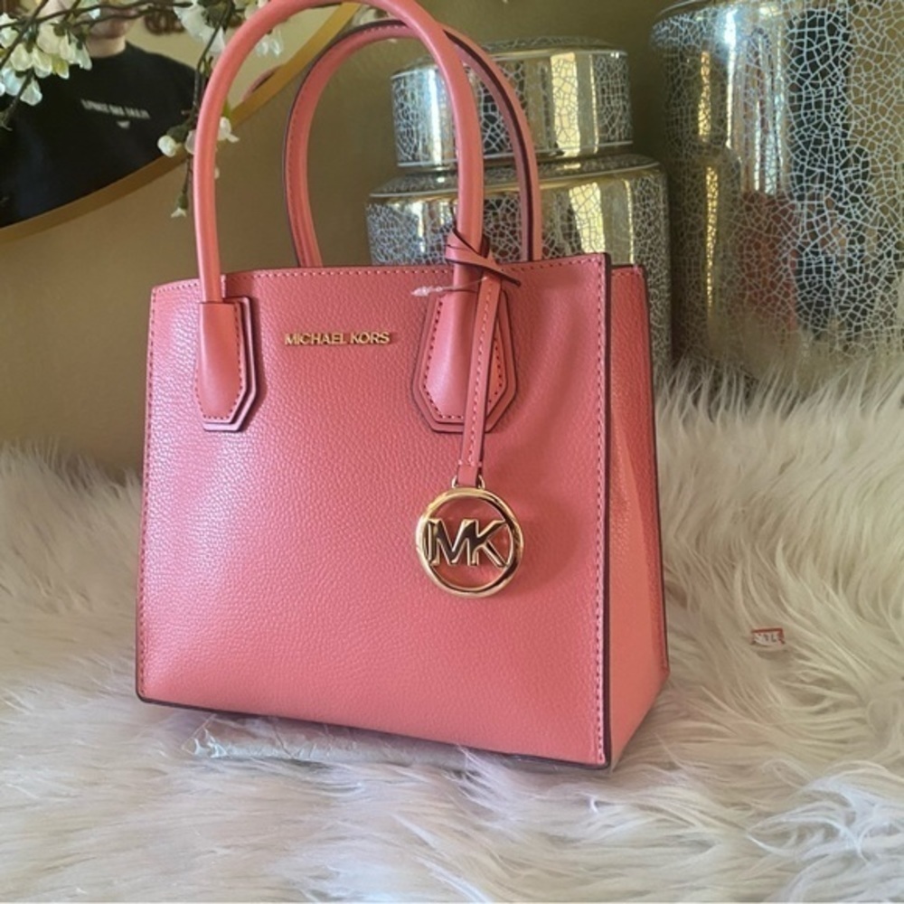 New Michael Kors Mercer medium messenger Bag - Picture 15 of 15